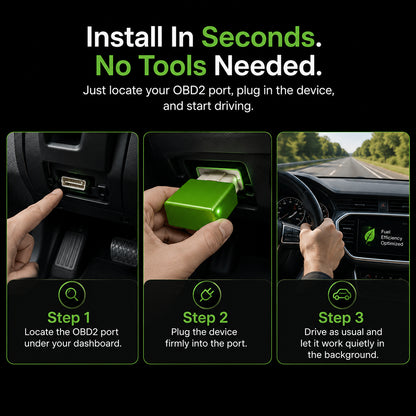 OBD2 Fuel Optimizer – Plug In & Drive