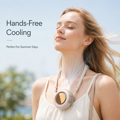 Portable Silent Mini Bladeless Fan Stay Cool Anywhere, Anytime