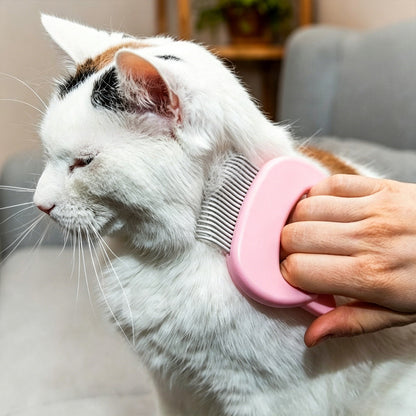Cat Hair Removal Massaging Shell Comb