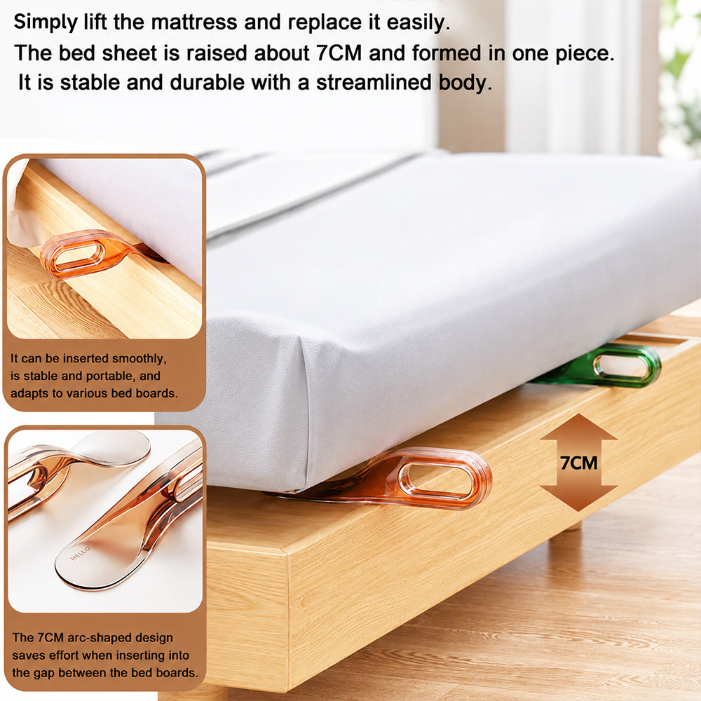 2-in-1 Mattress Lifter & Bed Sheet Tucker Tool