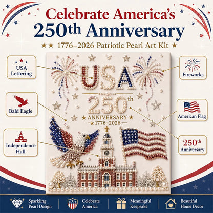 USA 250th Anniversary DIY Pearl Painting Kit