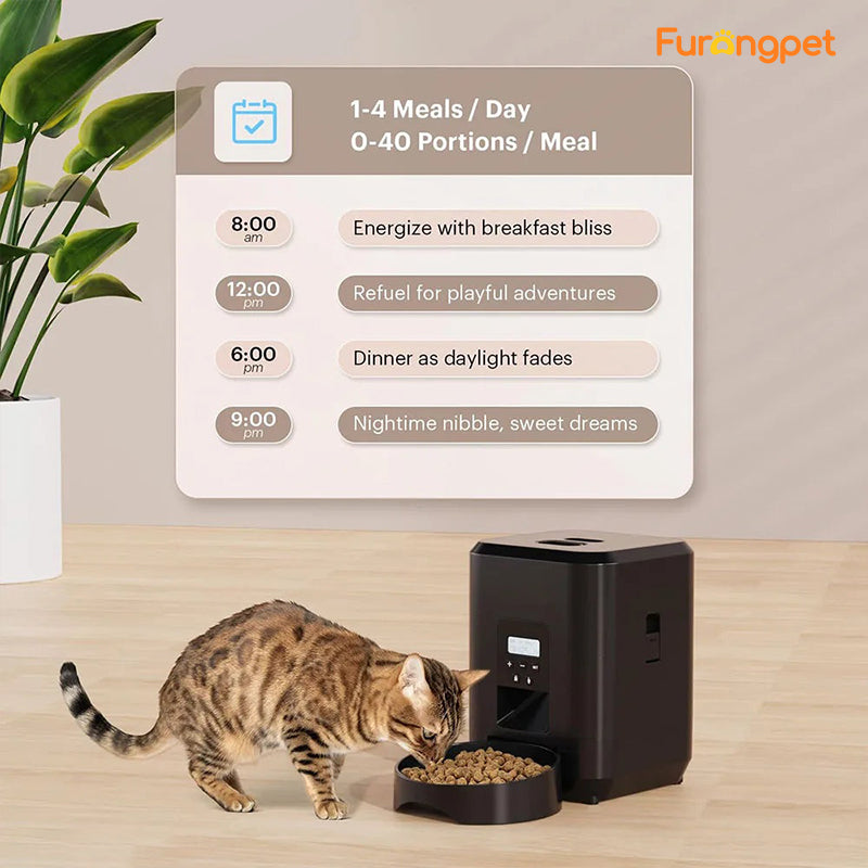 Furongpet™ Smart App-Controlled Automatic Pet Feeder