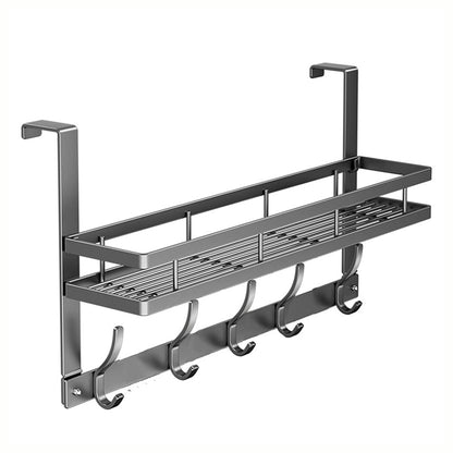 Over-The-Door Hook with Basket
