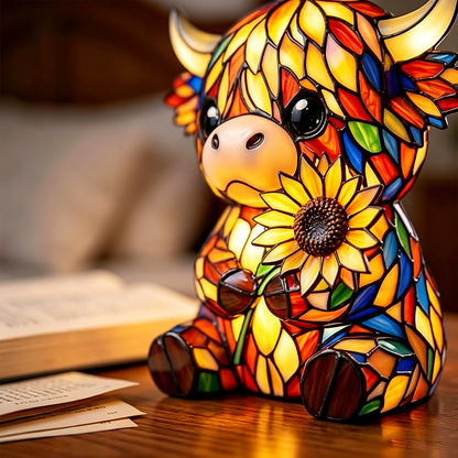 🐂Creative Highland Cow LED Night Light🌻