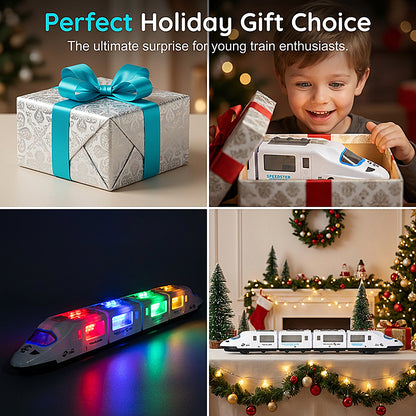 Electric Bullet Train Toy with Lights & Music