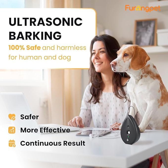 Outdoor 75FT Dog Silencer 3 Mode Ultrasonic Bark Control Device