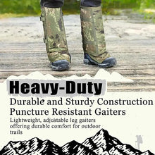 Unisex Outdoor Anti-Snake Gaiters, Durable Fabric for Trekking & Hunt