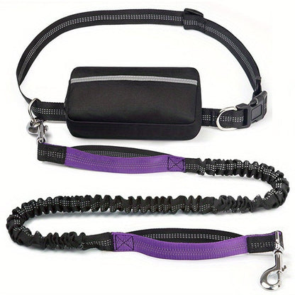 Furongpet™🐶Hands Free Dog Leash with Zipper Pouch