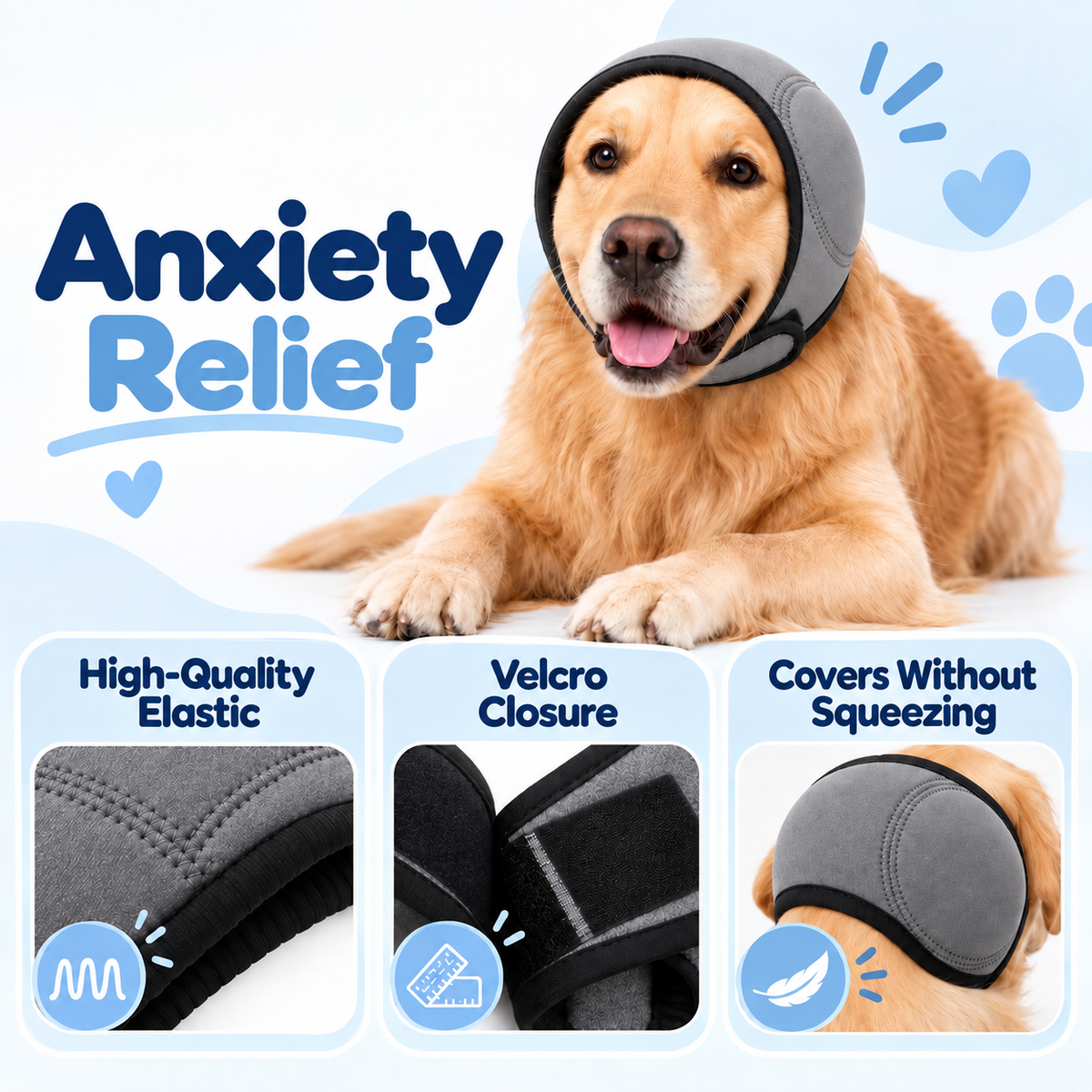 Calming Ear Muffs for Dogs🐶