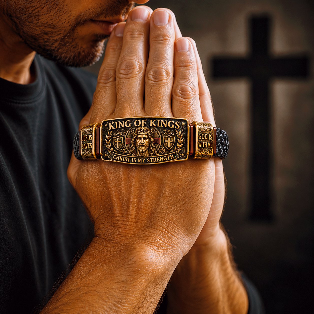 King of Kings Christian Adjustable Bracelet Gift