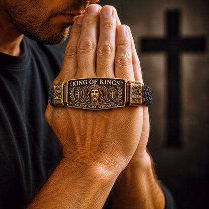 King of Kings Christian Adjustable Bracelet Gift