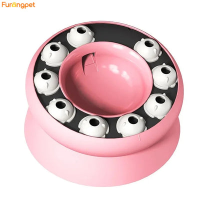Cat Puzzle Slow Feeder Bowl