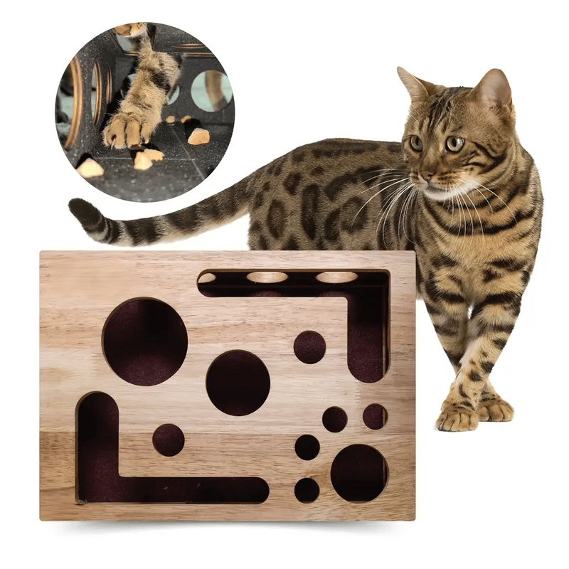 Furongpet™ Cat Scratch Puzzle Nail File Box