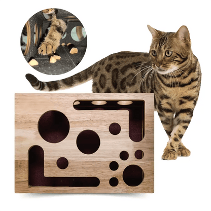 Furongpet™ Cat Scratch Puzzle Nail File Box