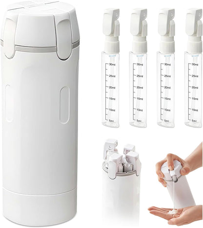 4-in-1 Travel Refillable Bottle Set