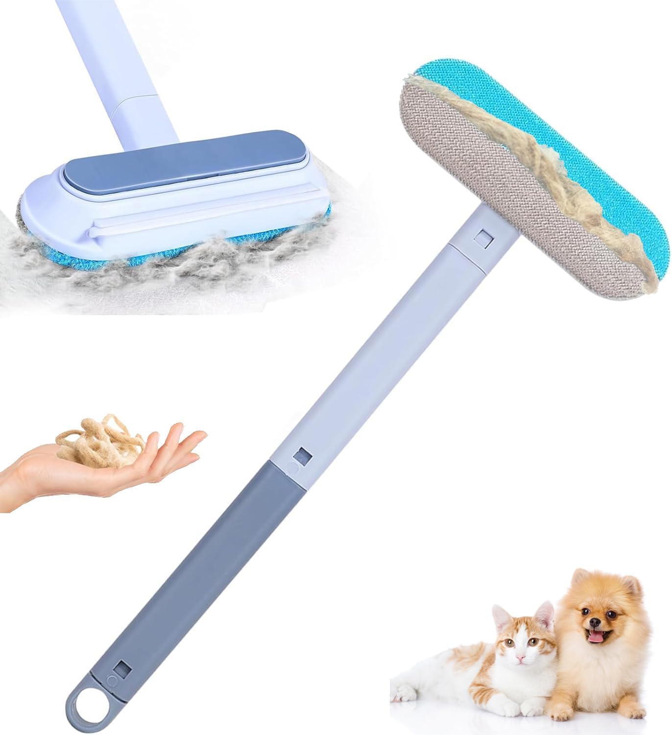 4 in 1 Pet Hair Remover, Reusable