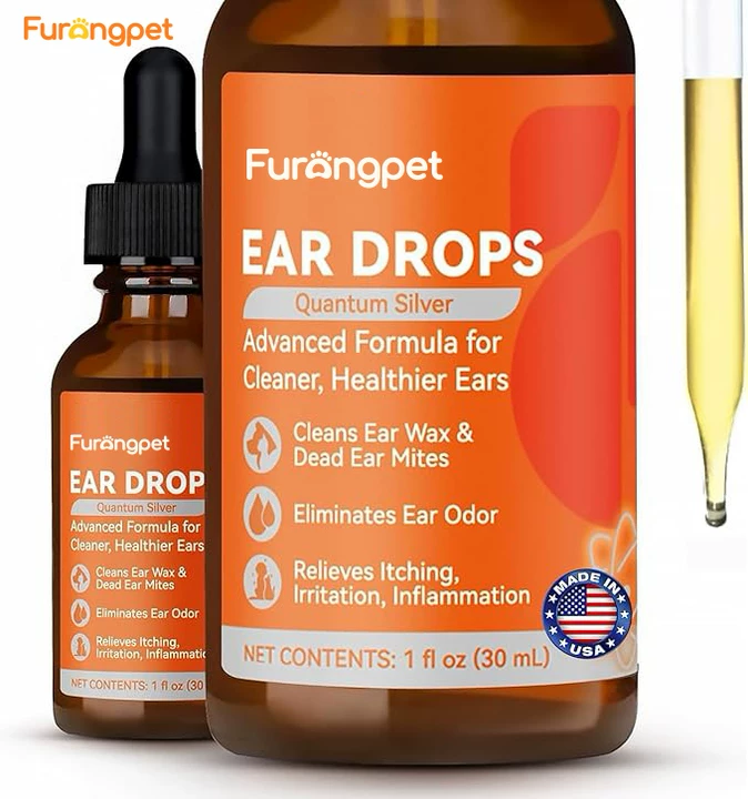 Safe Natural Dog Ear Cleaner for Itching Infection and Odor