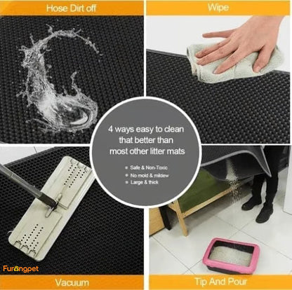 Furongpet™Non-Slip Cat Litter Mat