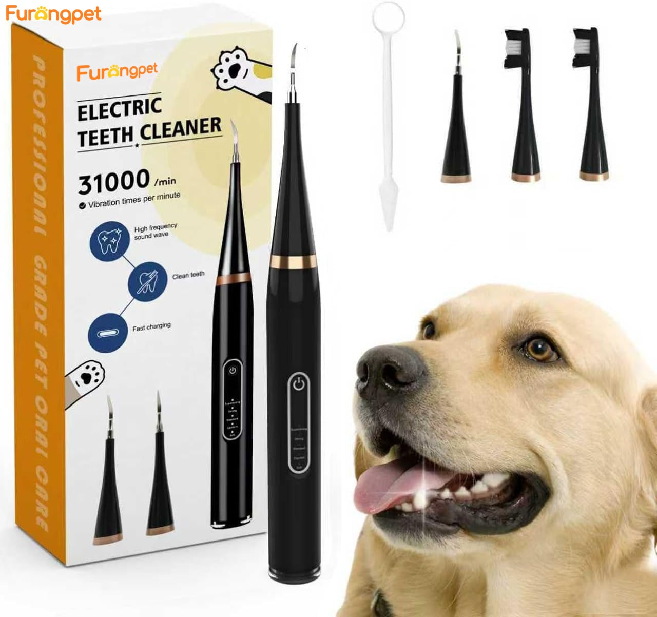 Furongpet™ Electric Pet Tooth Cleaner for Dogs & Cats