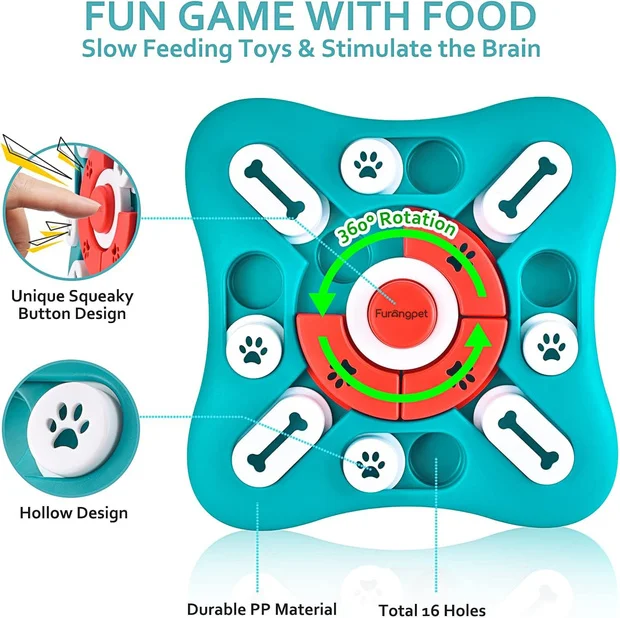 Furongpet™ Treat Dispensing Dog Puzzle Toy