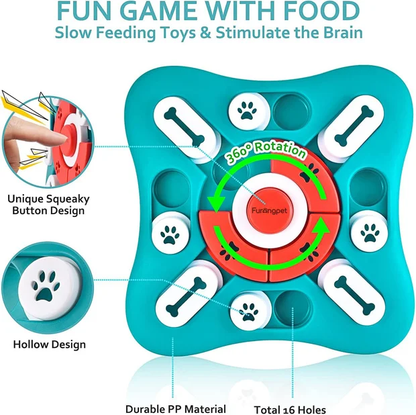 Furongpet™ Treat Dispensing Dog Puzzle Toy