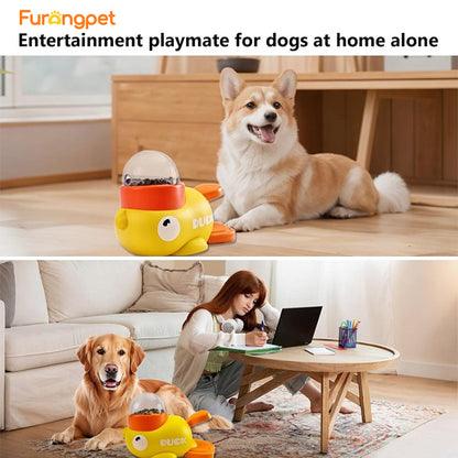 Pet interaction snack dispenser toy