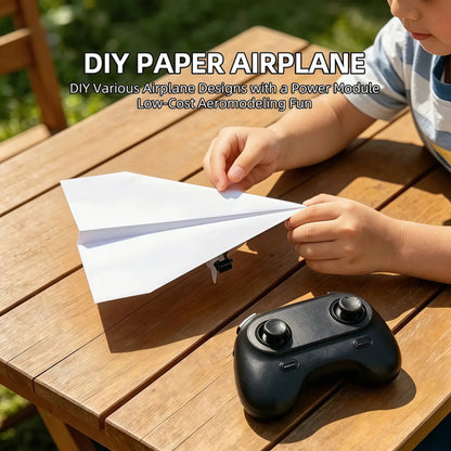 ✈️ Remote Control Paper Airplane Kit Turn Paper Planes into RC Flyers