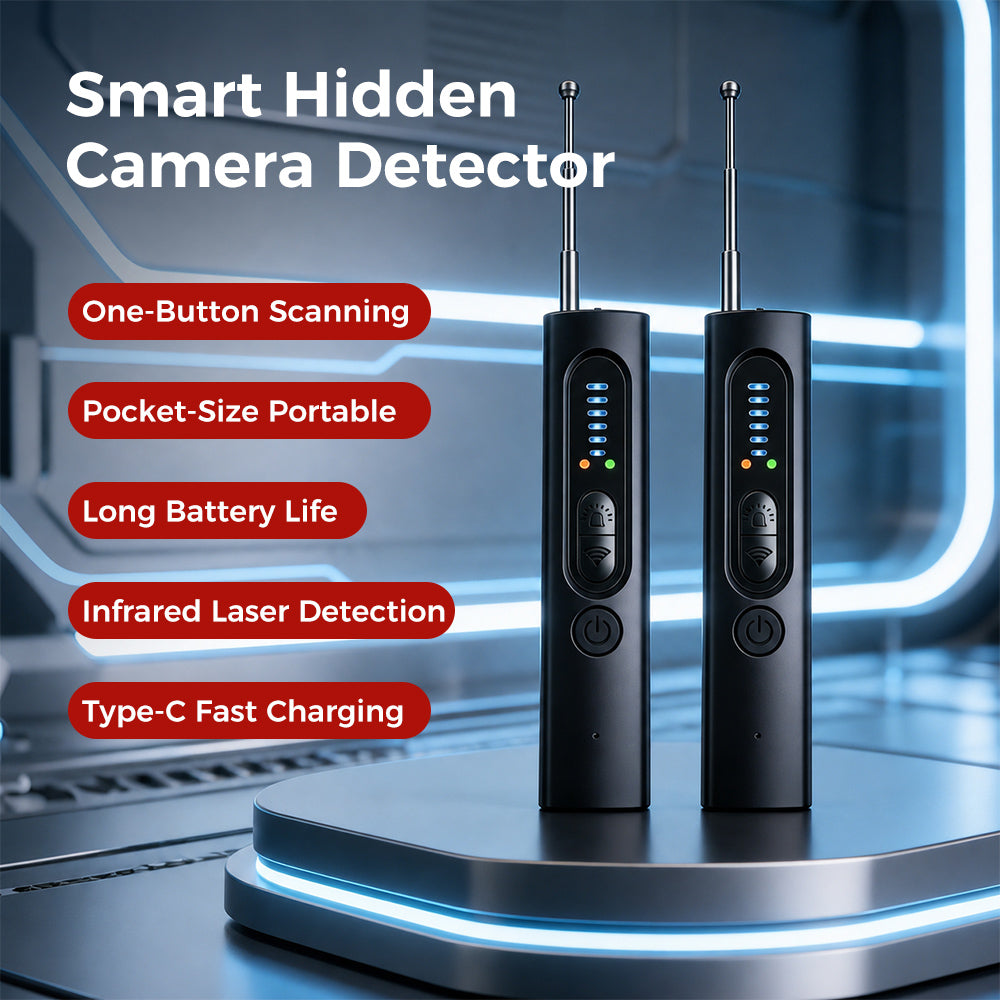 Smart Hidden Camera & Spy Detector – Travel Privacy Guard