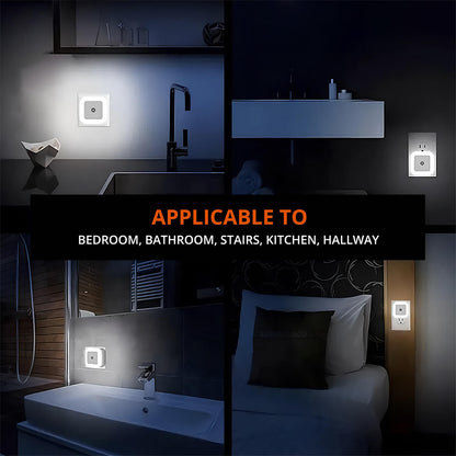 Plug-In Wall Mount Night Light – Safe, Energy-Efficient, and Easy to Use