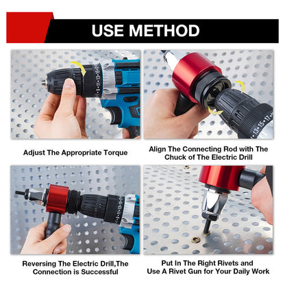 M3-M8 Electric Rivet Gun Adapter Kit