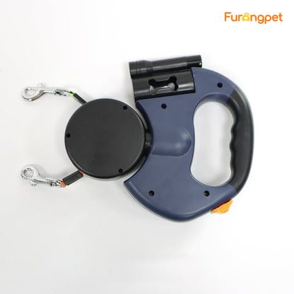🐕 New Dual-Head Retractable Pet Leash 🐕‍🦺