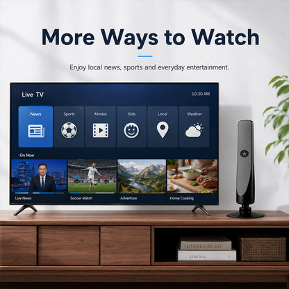 📺 HD TV Antenna For Free Local Channels