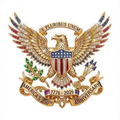 🦅 US America 250th Anniversary Brooch