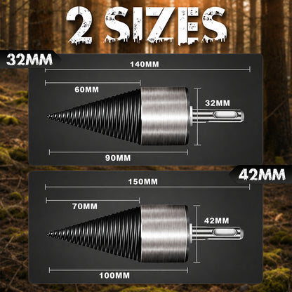 🛠️⚡Durable Drill Set Makes Quick Work of Logs