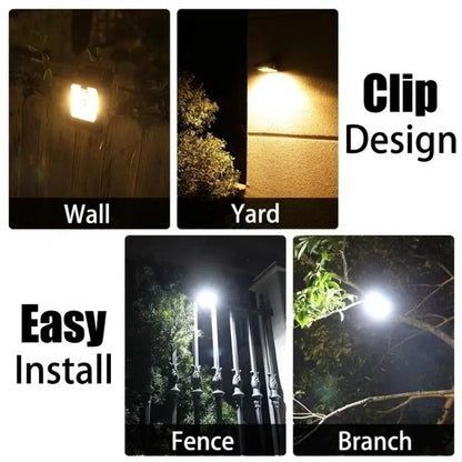 Solar Clip Light with Motion Sensor