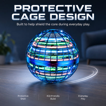 🔥LED Flying Orb – Toss, Hover, Return