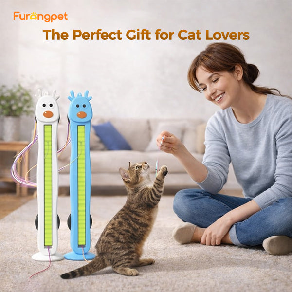 Auto Motion Flying Rope Interactive Cat Toy