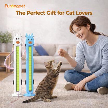 Auto Motion Flying Rope Interactive Cat Toy