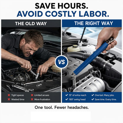 Offset Extension Wrench For Hard-To-Reach Bolts✅