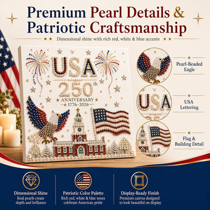 USA 250th Anniversary DIY Pearl Painting Kit