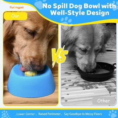 Exclusive Offer💥Slow Feeder Dog Bowls for Liquid Treat, Anti-Slip【Entertained Ball-in】 Bone Broth Dog Lick Bowl