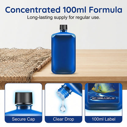 Fast-Acting Aquarium Water Clarifier