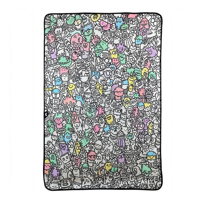 Color Your Own Blanket – Kids Calming DIY Art Craft Blanket for Creative Play