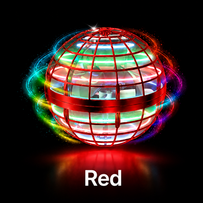 🔥LED Flying Orb – Toss, Hover, Return