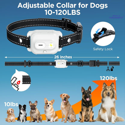 Dog Shock Collar, 3300Ft Dog Training Collar With Remote