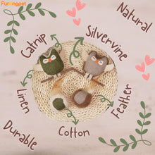 Owl Cat Toy for Self-Amusement and Stress Relief with Catnip