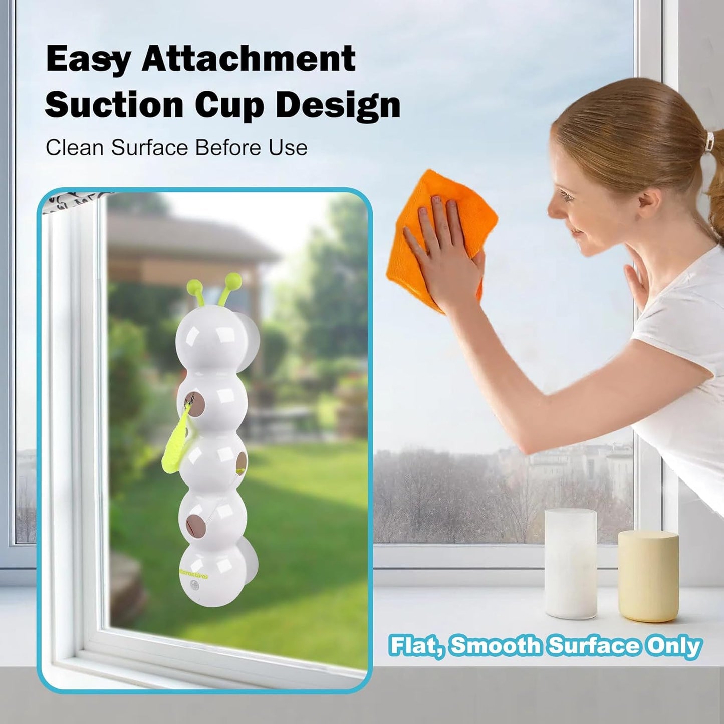 😽Smart Interactive Electric Caterpillar Cat Toy