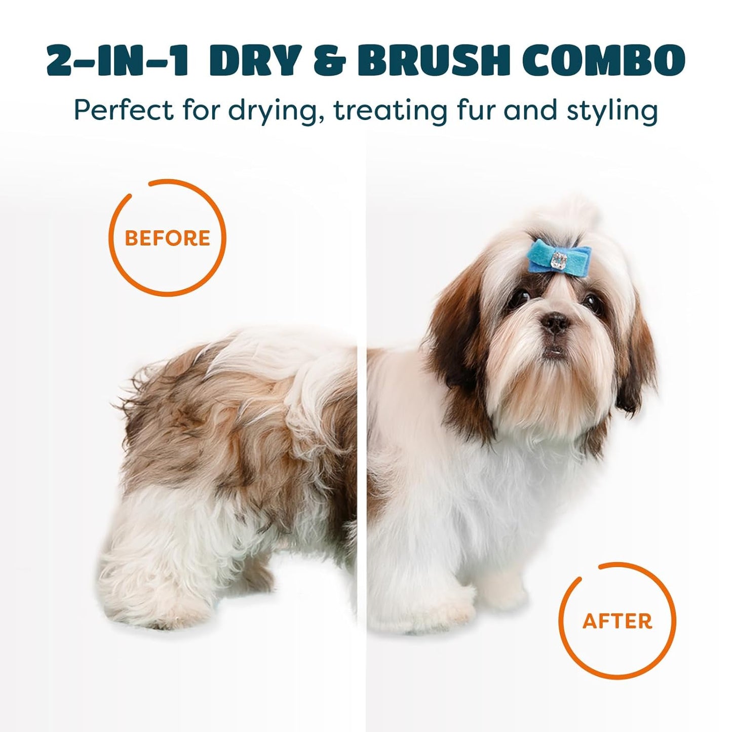 Pro 2-in-1 Dog & Cat Grooming Blow Dryer