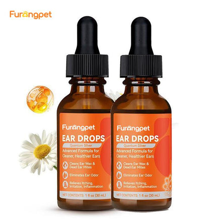 Safe Natural Dog Ear Cleaner for Itching Infection and Odor