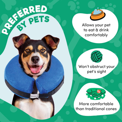 BENCMATE Inflatable Dog Cone Collar Alternative